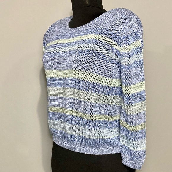 Sigrid Olsen‎ Vintage Cropped Sweater, size Small - Picture 3 of 10